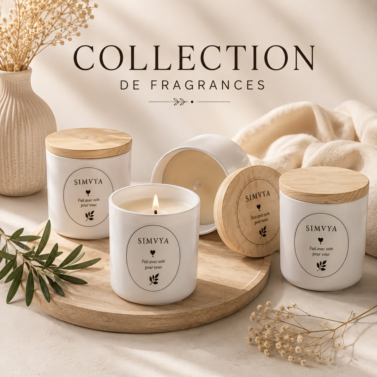 Bougies naturelles